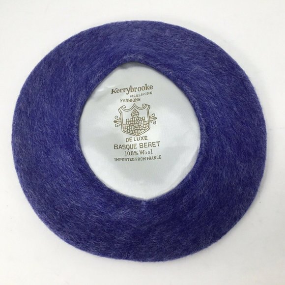 Vintage Basque Beret~100% Wool~Imported France~ - Picture 7 of 8